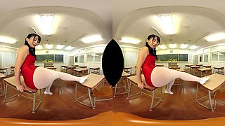 Spending Time With The Super Cute Librarian - Asian Schoolgirl Tease Panties Upskirt