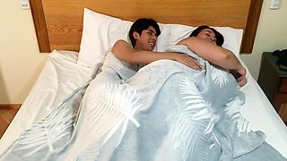 Stepmom Sharing Bed with Stepson