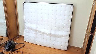 Multiple squirting orgasms public outdoor creampie