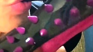 Foot fetish Close up feet and toes tease