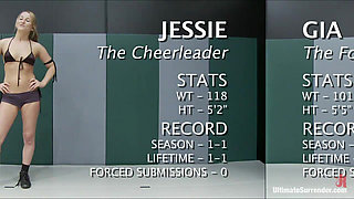 Jesse "the Cheerleader" Cox Vs Gia "the Fountain" Dimarco