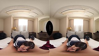 Kanon Amane in Kanon's First VR! Extra Long with Extra Unkempt Geezer - SodCreate
