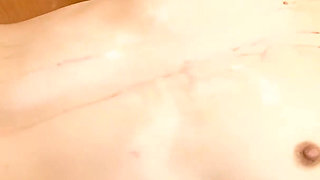 18 Yo Japanese Teen Fucked in a Cosplay Gangbang with a Lot of Cumshots