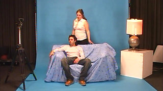 He Breaks Her Pussy with His Hand and Her Ass with His Cock