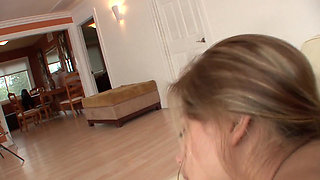 Sensual young lesbians fucking on the couch