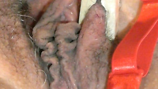 Clothes Pins VS My Big CUNT