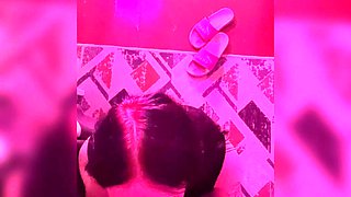 I Tore the Pantyhose of a New Neighbor, and She Gave in Her Mouth and, Swallowing a