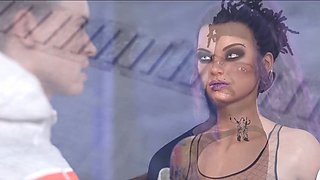 Cum on tits, 3 dimensional, future