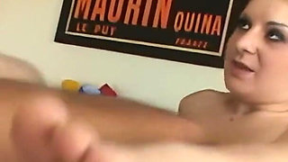 A Young and Sensual Renee Pornero Banged Well by Two Big Cocks