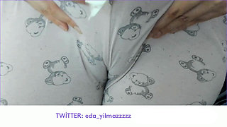 Turkish Camel Toe Masturbation