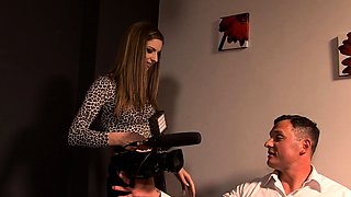 Mexicana blowjob with her big boobs