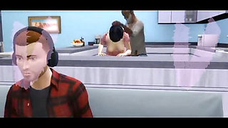 3d animation sex where lustful wife with a dirty old man