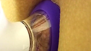 Hot Sexy Takes Pussy Pump to Her Ass