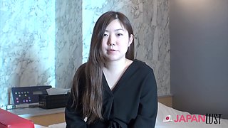 Freaky Japanese Wife Shows Us What Her Shaved Pussy Can Do