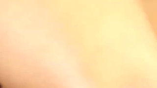 Hairy adorable girl rides a stiff one