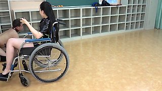 College Girl Makes Teacher Pull Carriage And Whips Him