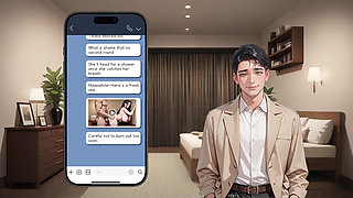 Girlfriend Corrupted & Cucks BF with Big White Cock - Ntr"d by Friend Nts Route #20 Animated Ai Porn Game
