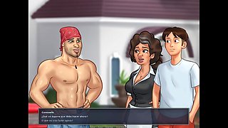 Summertime Saga Cap 79 - the Hospital Receptionist Gives Me a Blowjob