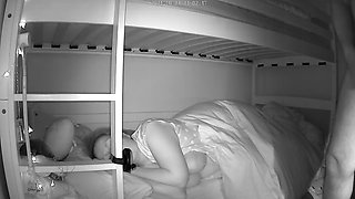 Cum of the wife sleeping tits