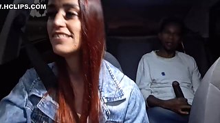 Passenger Masturbating Behind The App Driver!