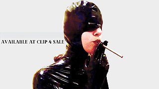 Smoking fetish couple explores anal toys and female domination