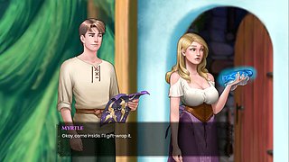 3D animated nun takes a wild anal ride in this hentai adventure