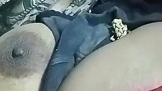 Video of Aunty and Delivery Boy Excited for Rain