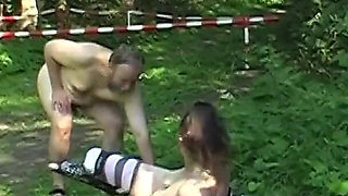 Olds fuck dolls - old pig Pavel Terrier fucks young pig Lara Crow near Prague