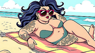 Sexy Tattoo Art Bikini Babes