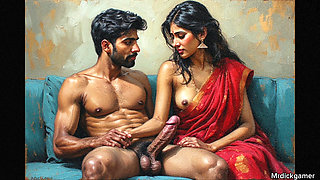 Bhabhi and her apartment watchman fucking everyday as her husband is out of station for work