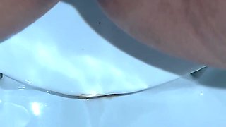 Unshaven Pussy Pissing Compilation! Close up! POV!