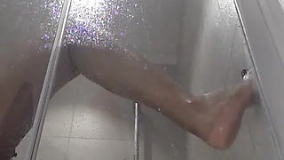 wife caught in the shower