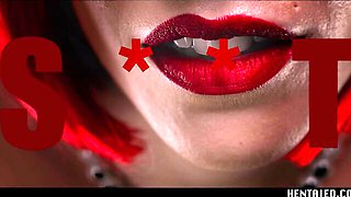 Hentaied featuring Eveline Dellai's covered in cum smut