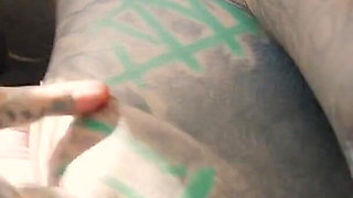 Anuskatzz Masturbate with Dildo My Anal Hole - Solo Tattoo Female