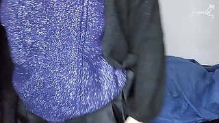 Come see me get off with my big natural tits and alluring pussy mask