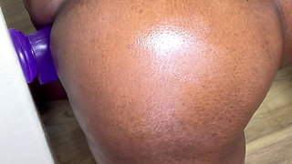 Trying Not to Get Caught Taking Backshots Mastubating.