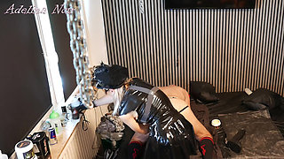 Extreme Pegging and Monster Strapon - Adelina Noir
