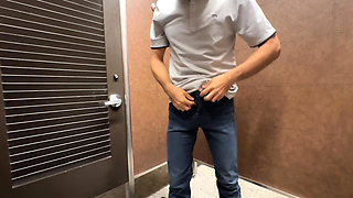 Mall Private Locker Room Cumshot Blowjob Flashing