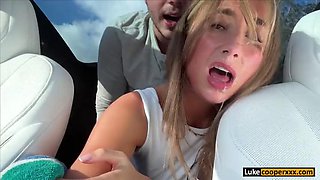 Lily Phillips Fucking In Self Driving Tesla