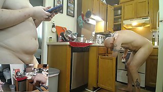 Aspen and Foot_DaDy's uncircumcised live cam show