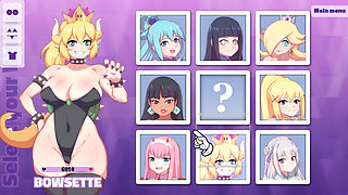 Waifuhub - Part 20 - Bowsette Sex Interview Super Mario by Loveskysanhentai