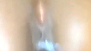 Super Hot Oiled POV Sex with My Ebony Stepsister Until I Explode Cum