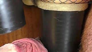 Stockings, Sandals and Cock (cam2)