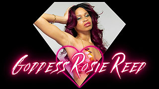 My Legs Over Pussy- Ebony Femdom Goddess Rosie Reed Pussy Denial with Her Long Legs