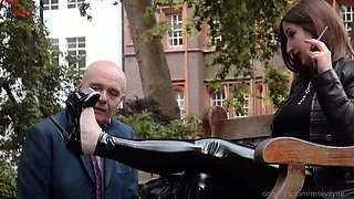 Latex outdoor sex