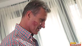 Premature ejaculator shoots his explosion with magnificent milf - full vignette