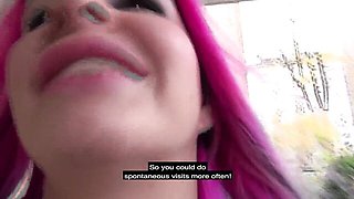 Appealing Aviva's real public sex xxx