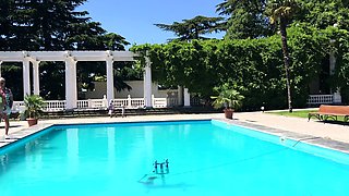 Amateur French Teen Outdoor softcore