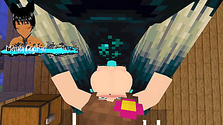 The Jenny mod Fapcraft Minecraft - Its jenny and she is getting fucked by the warden and his massive cock