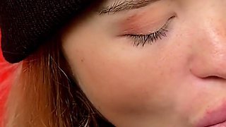 Sweet Throbbing Cum in Your Mouth. Foreskin Play, Oral Creampie, Cum Cleanup